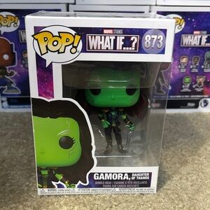 Funko Pop! Gamora What If...? Green and Black Figure